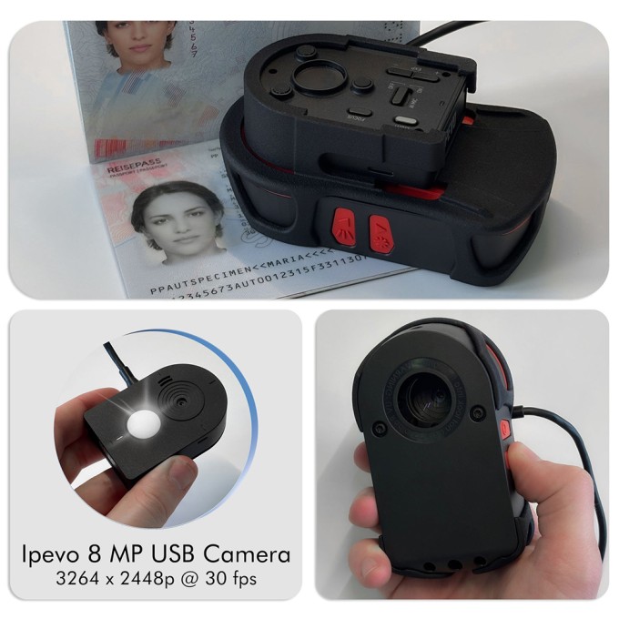 Camera criminalistica 8MP USB pentru Doculus Lumus - analiza tehnico-criminalistica documente 